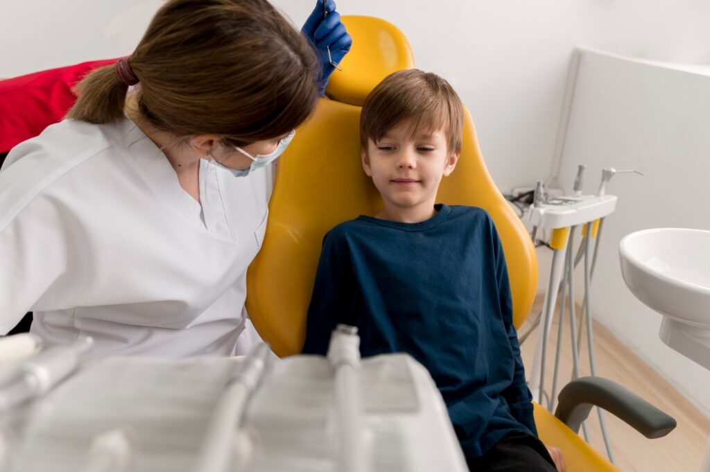 Dental Work On Child Patient