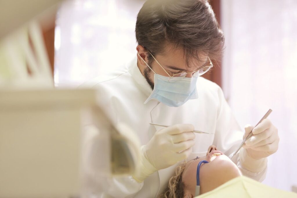 Dentist Treating Sleep Apnea