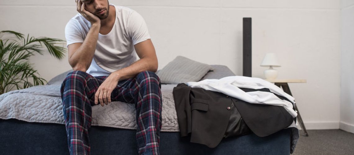 fatigued man - dental mesa