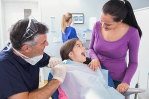 dental cleaning performed with dental insurance